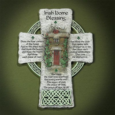 Irish Home Blessing plaque