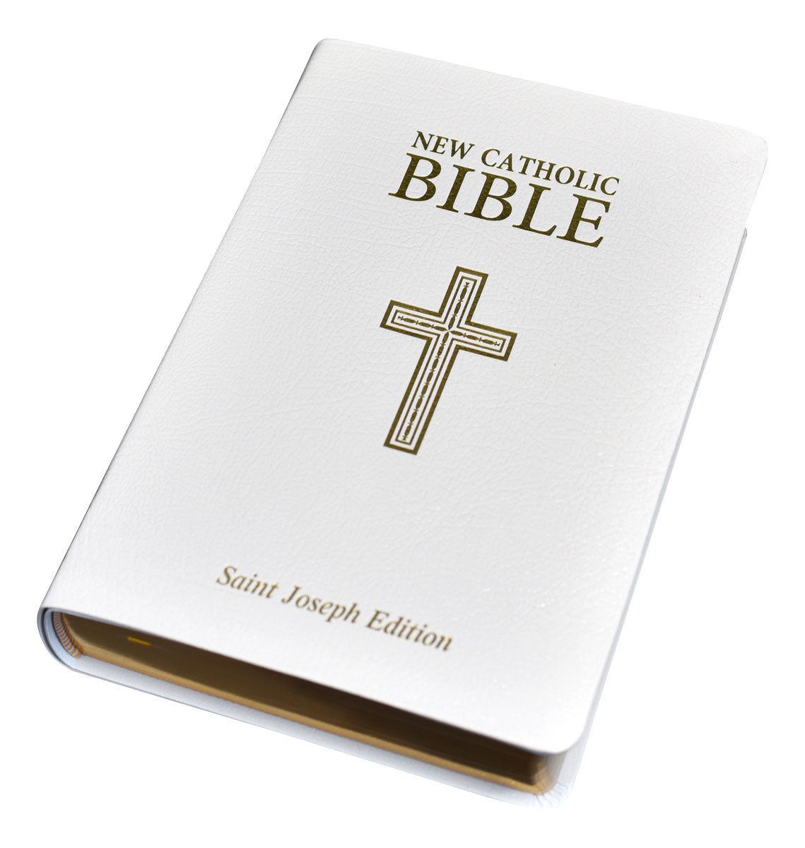 St. Joseph Bible, Medium size, White