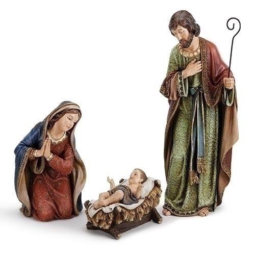 Adorned Holy Family Set, 22" scale