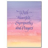 Sympathy card 5117