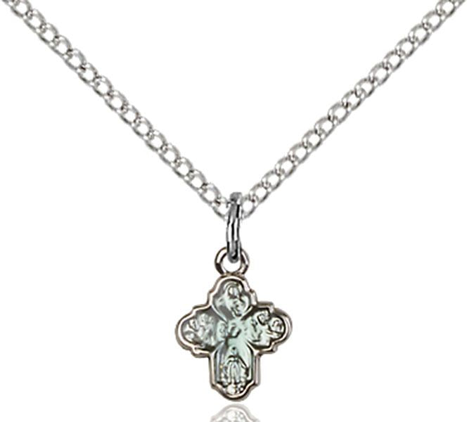 4-way Cross 02071, Sterling Silver