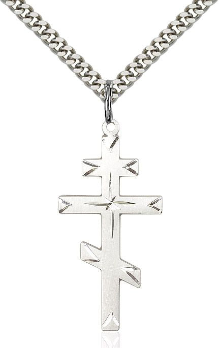 Cross medal 02511, Sterling Silver
