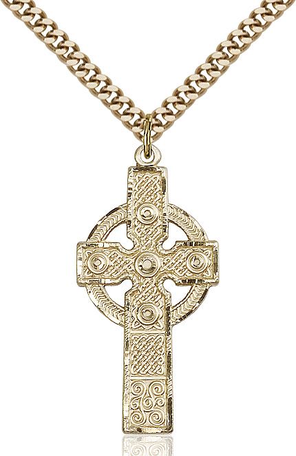 Kilklispeen Cross medal 02522, Gold Filled