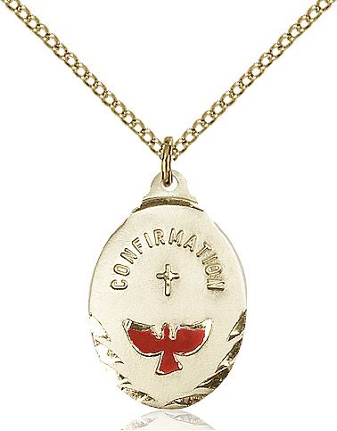 Confirmation medal 0599X2, Gold Filled