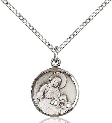 Saint Ann medal 0601A1, Sterling Silver