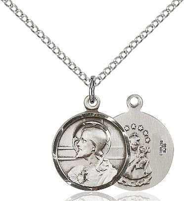 Scapular medal 0601S1, Sterling Silver