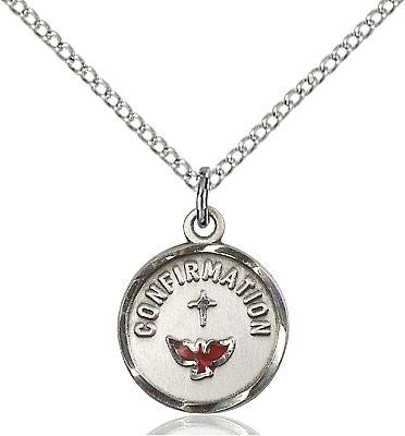 Confirmation medal 0601X1, Sterling Silver