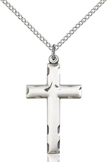 Cross medal 0624Y1, Sterling Silver