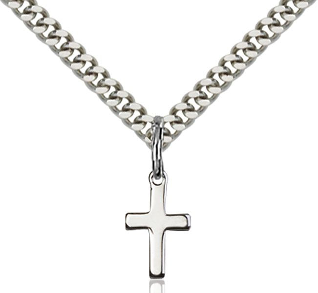 Cross medal 10061, Sterling Silver