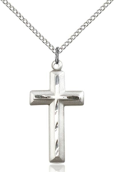 Cross medal 60001, Sterling Silver