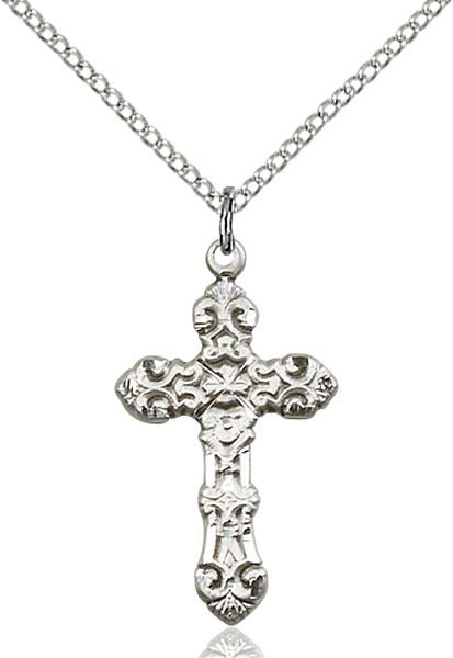 Cross medal 60011, Sterling Silver