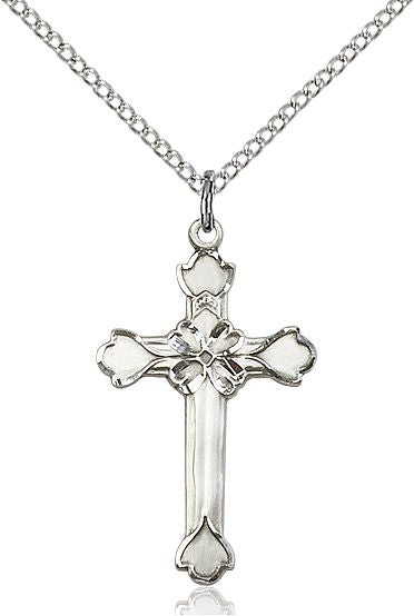 Cross medal 60021, Sterling Silver