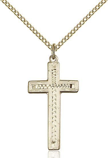 Cross medal 60032, Gold Filled