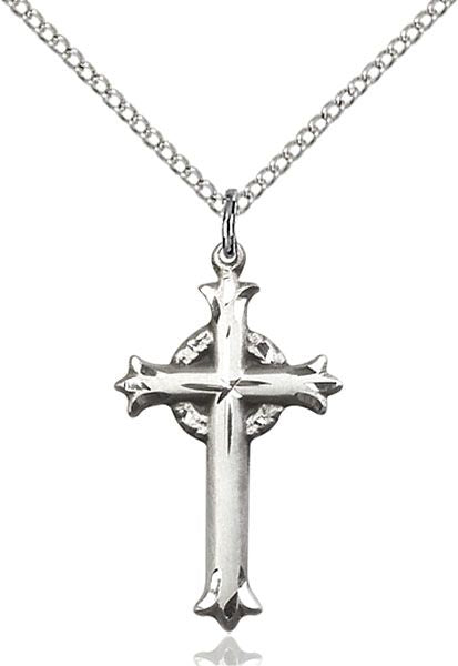 Cross medal 60111, Sterling Silver