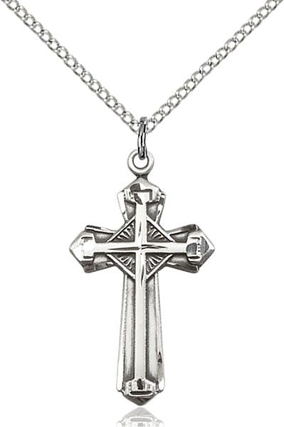 Cross medal 60121, Sterling Silver