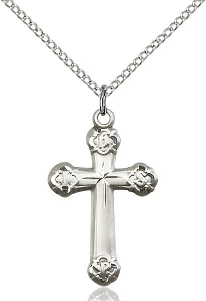 Cross medal 60201, Sterling Silver