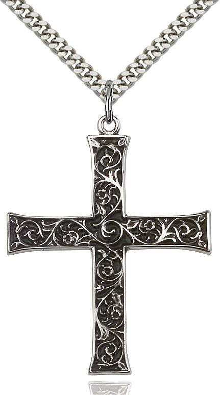 Cross medal 60291, Sterling Silver