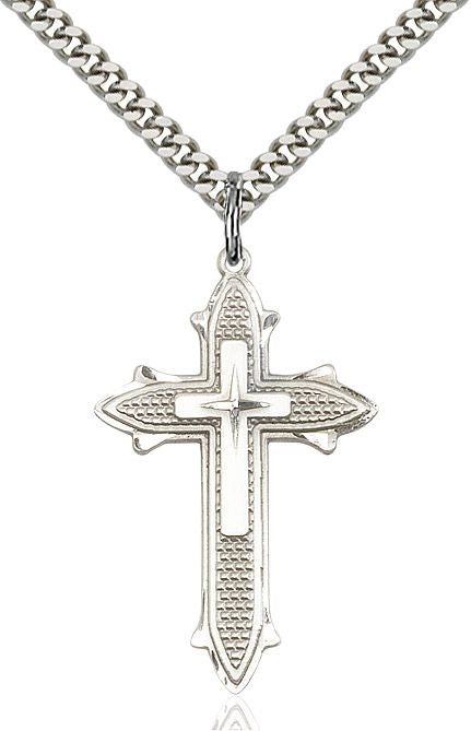 Cross on Cross medal 60591, Sterling Silver