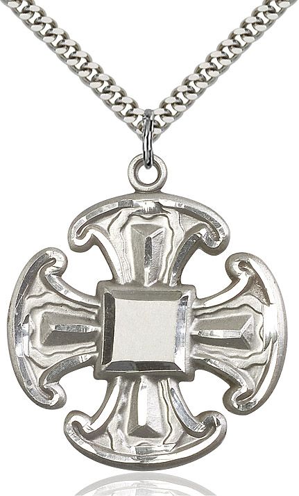 Cross medal 60661, Sterling Silver
