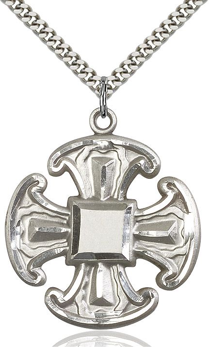Cross medal 60661, Sterling Silver