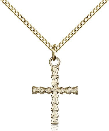 Cross medal 60692, Gold Filled