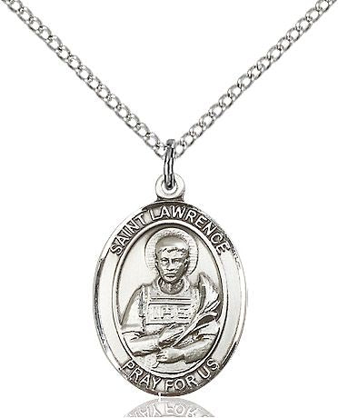Saint Lawrence medal S0631, Sterling Silver