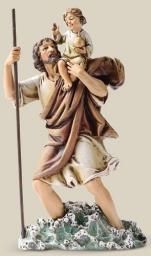 St. Christopher statue, 6" tall