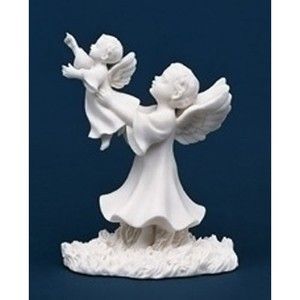 Child memorial statue, 4" tall