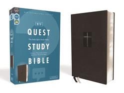 NIV Black Leather, Study bible