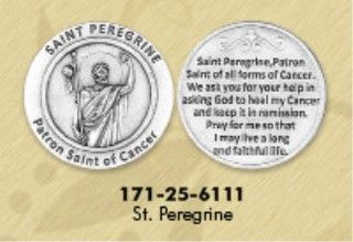 Coin, St. Peregrine, Healing