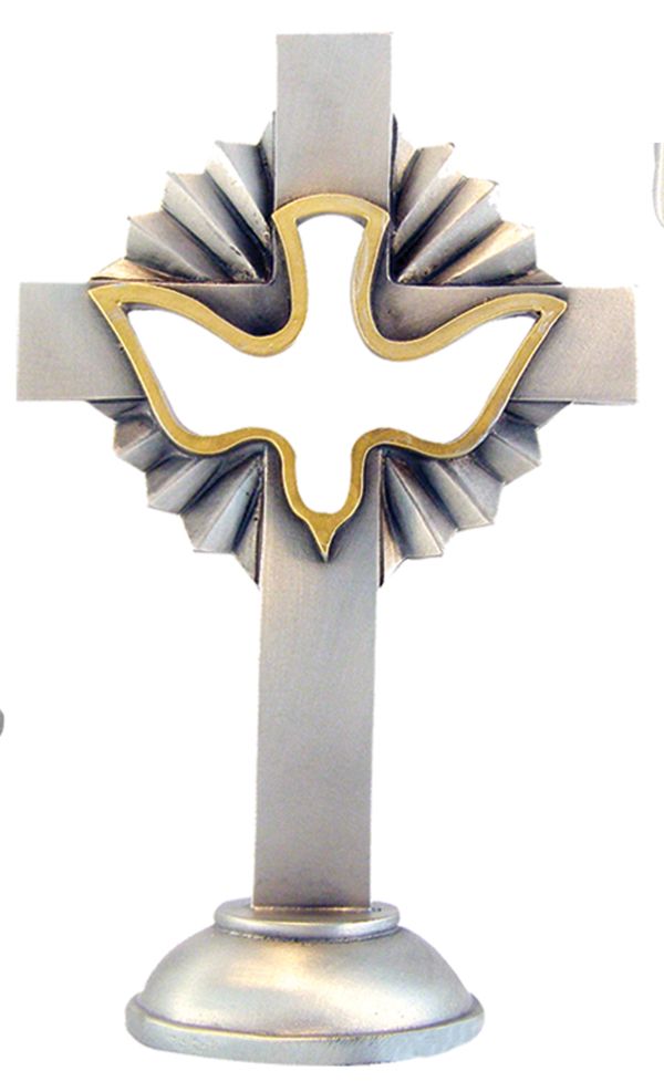 Pewter Standing Cross 4 inch