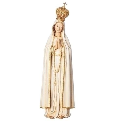 Our Lady of Fatima statue, 7" tall