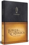 La Biblia Católica: Tamaño Grande, Edición Letra Grande Piel Negra, Con Virgen D E Guadalupe / Catholic Leather Bible. Large Size, Large Print
