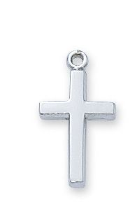 Baby Cross Pendant with 13" chain