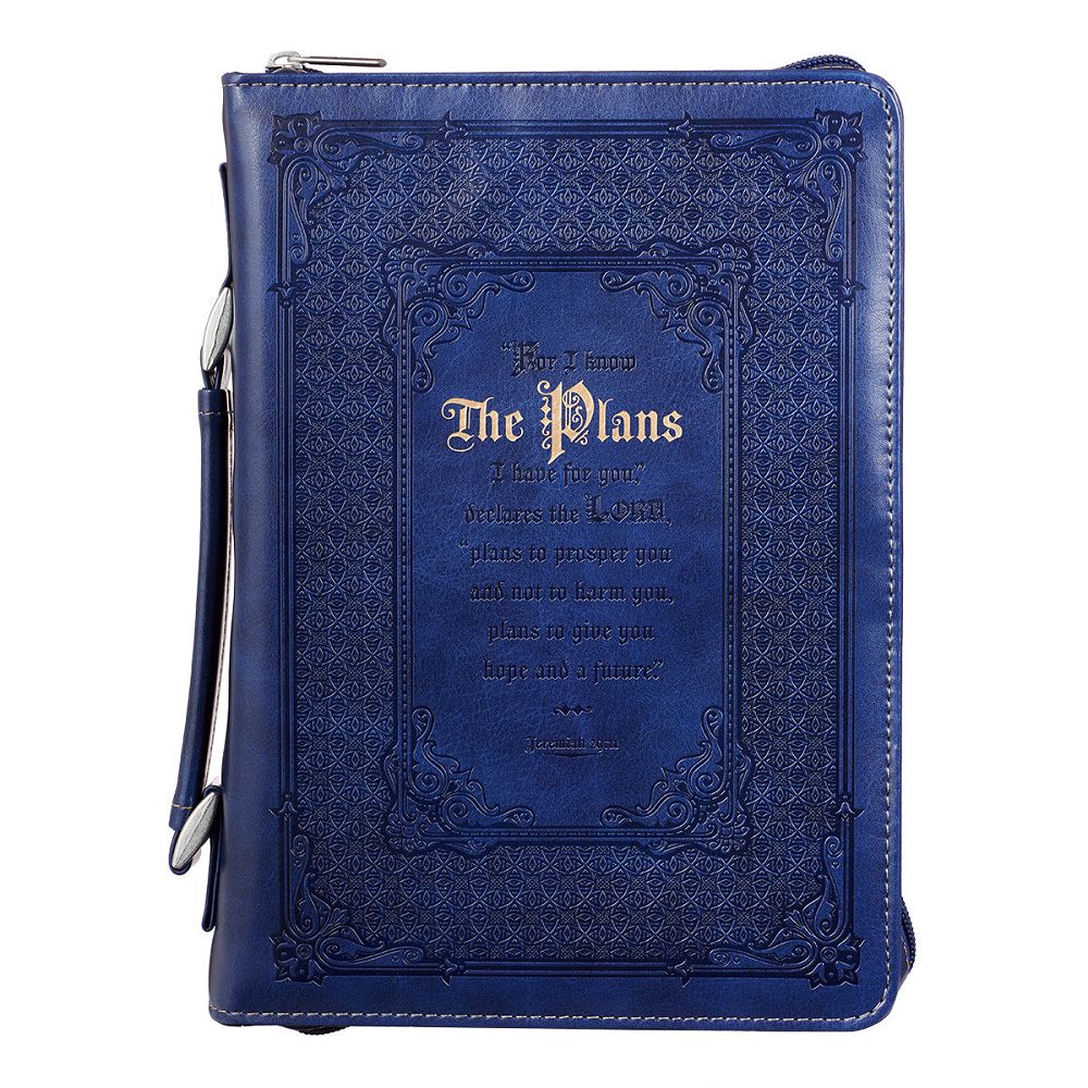 Plans Blue Bible Cover