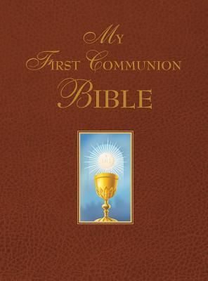 My First Communion Bible, Burgundy