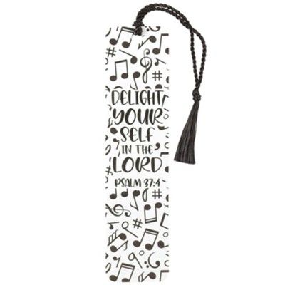 Delight Yourself in the Lord Bookmark Tasseled