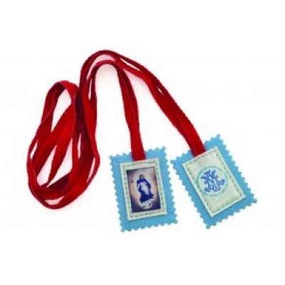 Blue Scapular, cloth