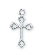 Cross pendant with 16" chain