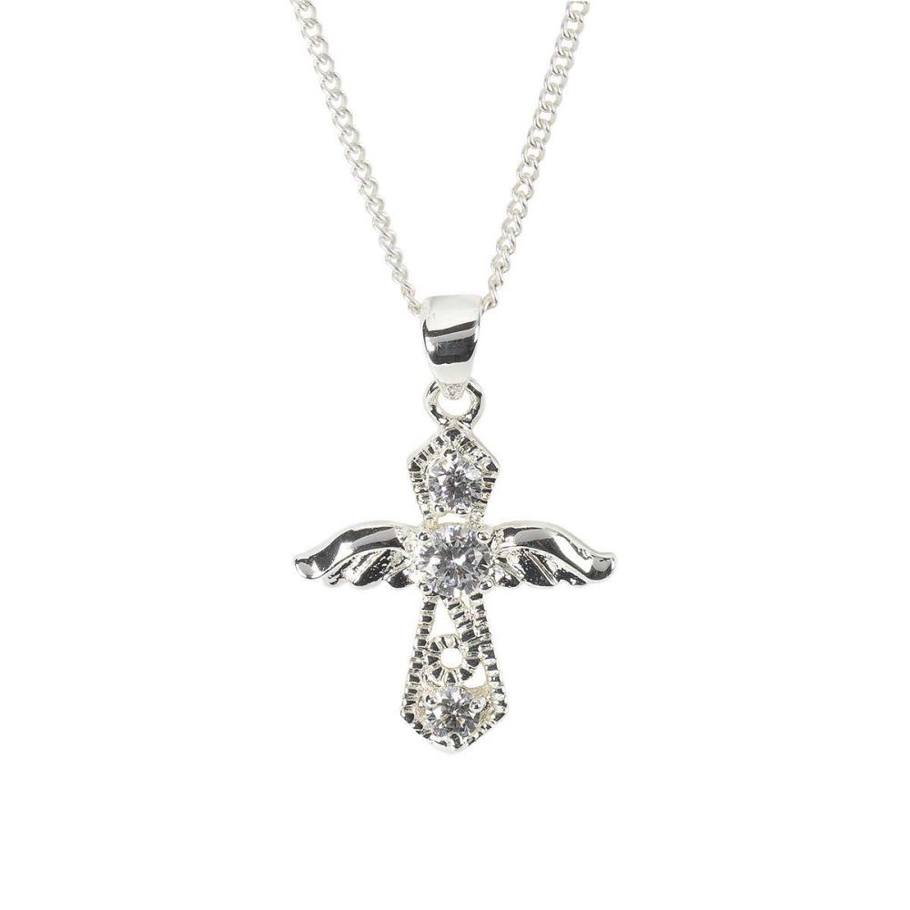 Angel Cross Necklace