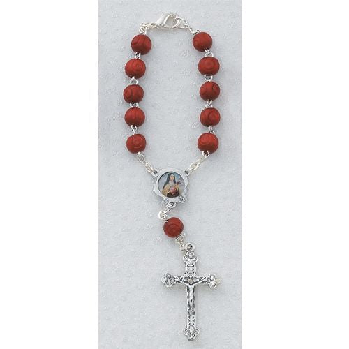 St. Therese Auto Rosary