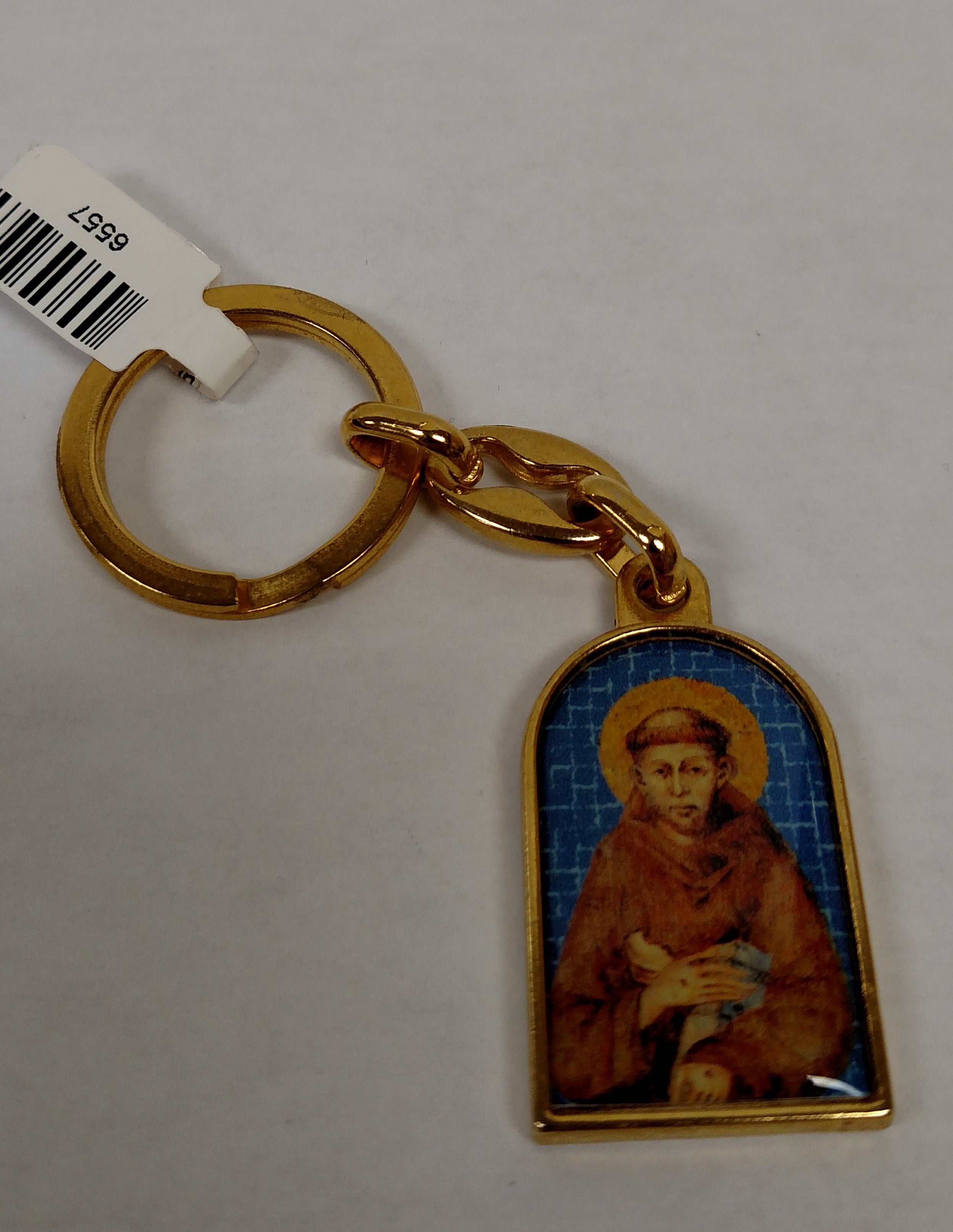 St. Francis keychain