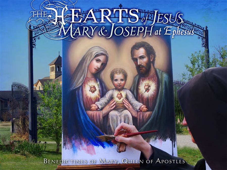 Hearts of Jesus, Mary & Joseph at Ephesus, CD