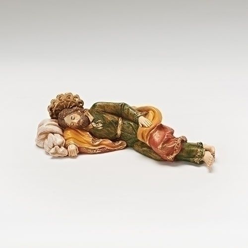 Sleeping St. Joseph figurine, 6.5" long