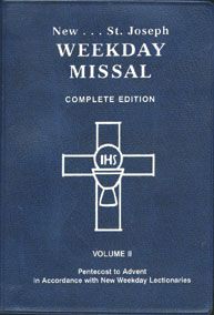 NEW St. Joseph Weekday Missal 2