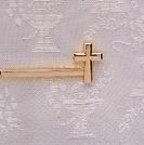 Tie Bar, Gold plated, Boy size