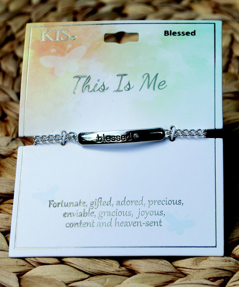 Blessed, Silver Bracelet