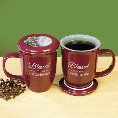 Blessed with Love Mug and Coaster set