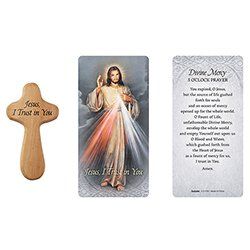 Divine Mercy Cross and Card