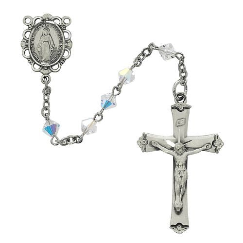 Swarovski Crystal Rosary, 5mm beads